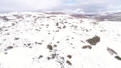 Winter-Snow-Mountain-Aerial-View