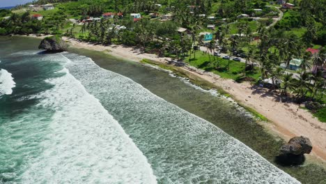 Soup-Bowl-Beach-–-Legendärer-Surfspot-Im-Osten-Von-Barbados