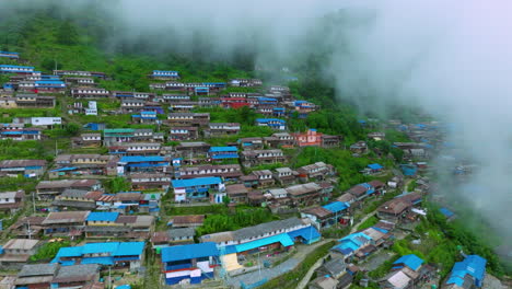Altes-Nepalesisches-Dorf-In-Pokhara,-Nepal