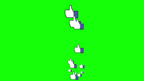 Facebook-icons-,-thumbs-up,-fall-and-bounce-off-the-edge-of-the-bottom-frame
