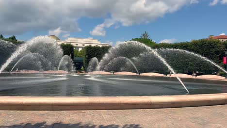 Washington-Monument-In-Washington-D.C.,-USA---Washington-National-Mall,-Vereinigte-Staaten-Von-Amerika-4k