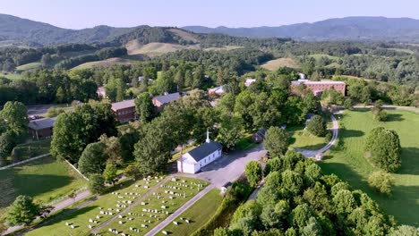 aerial-pullout-oak-hill-academy-in-mouth-of-wilson-virginia