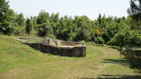The-foundations-of-what-was-once-a-Roman-villa-surrounded-by-trees
