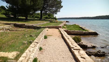 Reveal-of-a-Roman-Villa-foundations-at-Medulin-coastline