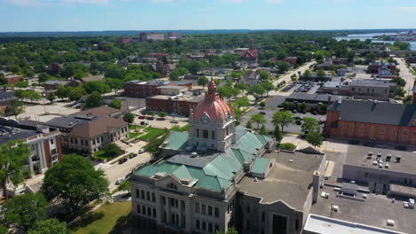 Aerial-view-away-from-the-Brown-County-Courthouse