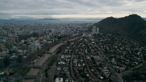 Santiago-de-Chile-skyline-morning