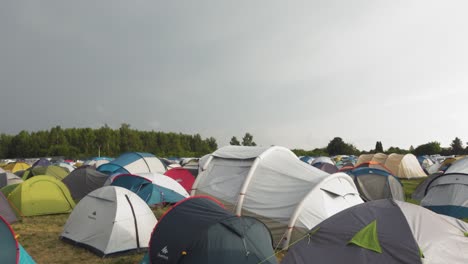 A-Tent-City-at-the-Opener-Music-Festival-in-Gdynia,-Poland