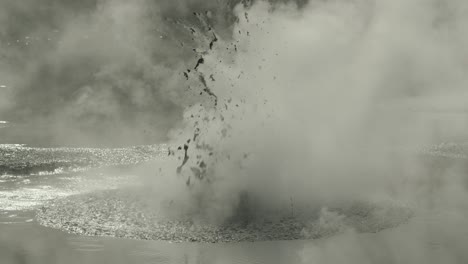 Geological-spectacle-of-geothermal-bubbling-mud-eruption-with-hot-vapor