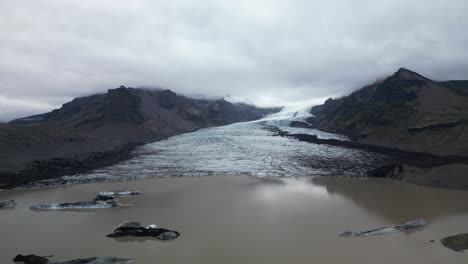 Großartiges-Geologisches-Wunder,-Dargestellt-Als-Spektakulärer-Gletscher