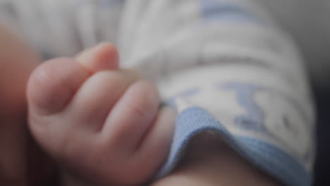 Closeup-shot-of-baby-boy-hands