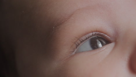 Macro-shot-of-a-baby-boy's-eyes