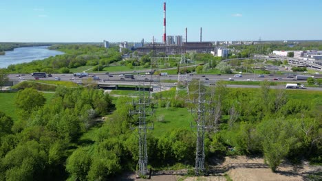 Drone-aerial-footage-of-Industrial-Power-plant-in-Eastern-Europe