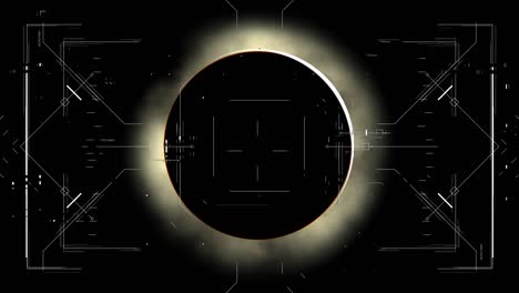 Nave-Espacial-Hud-Escanea-Eclipse-Solar