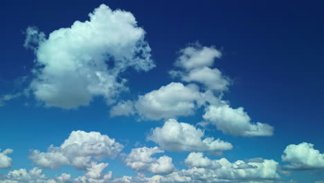 Capturing-video-the-azure-skies-and-fluffy-white-clouds