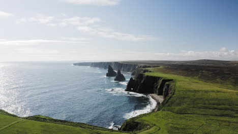 Droneshot-of-Duncansby-Head-on-the-North-Coast-of-Scotland