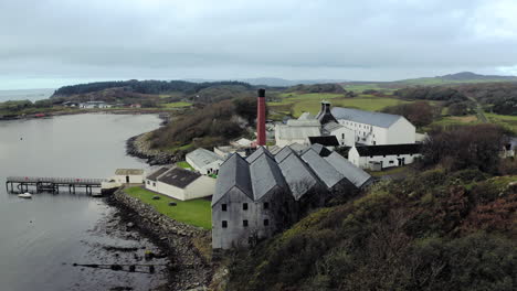 Whisky-Distillery-Aerial-Lagavulin-starting-from-side-view