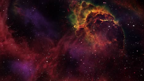 Schönheit-Des-Roten-Nebels-Im-4K-Universum