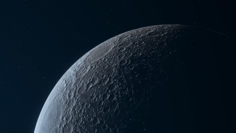 3D-Animation-showing-a-close-up-of-the-Lunar-surface-with-craters