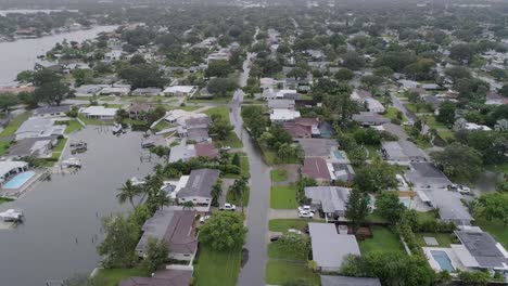 Video-De-Drones-De-4k-De-Inundaciones-Causadas-Por-La-Marejada-Ciclónica-Del-Huracán-Idalia-En-St.