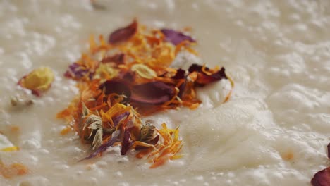Preparing-edible-flowers-while-boiling-in-the-pan