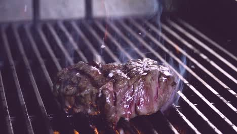 Meat-steak-on-hot-grill