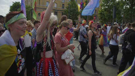 A-transgender-singing-and-dancing-during-the-Antwerp-Pride-Parade-2023-in-Belgium