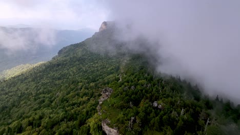 Fog,-Mist-and-Clouds-atop-Grandfather-Mountain-from-Linville-NC,-North-Carolina