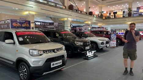 Indonesia---Aug-22,-2023-:-car-sales-exhibition-in-the-mall