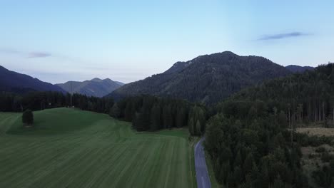 Black-forest-of-Lower-Austria-close-to-Semmering-filmed-with-drone-from-above-in-4K-during-the-summer-day