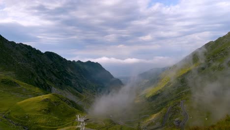 Lower-Section-Of-The-Transfagarasan-Road-In-The-Mountain-In-Romania