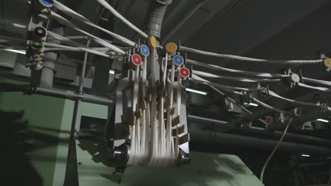 Automatisierte-Textilmaschine,-Die-Baumwolle-Zu-Faden-Spinnt