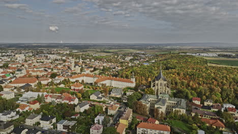 Kutna-Hora-Czechia-Aerial-v9-cinematic-fly-away-from-Gothic-St