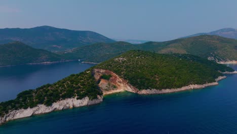 A-cinematic-aerial-shot-of-the-island-Ithaca-in-Greece