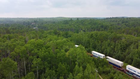 railway-train-cars-loaded-with-containers-shipped-from-overseas-wind-its-way-through-the-Canadian-wilderness