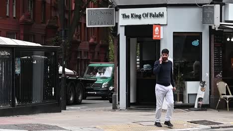 The-King-of-Falafel,-London,-United-Kingdom