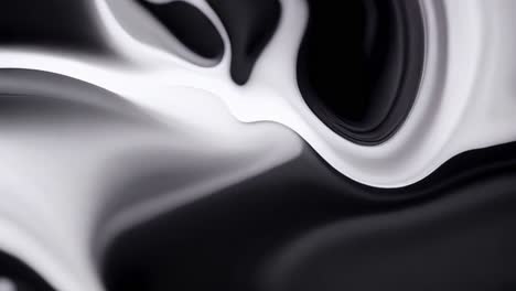 Black-and-White-Paint-Swirls