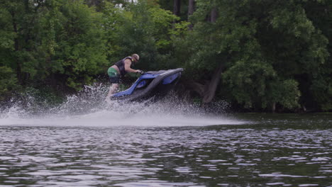 Extreme-sports-jet-ski-tricks-on-the-river