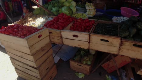 Dynamic-POV:-Fresh-vegetables-for-sale-in-Guatemala-street-market