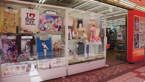 Japanese-Costumes-at-Anime-Shop-in-Nipponbashi-Denden-Town