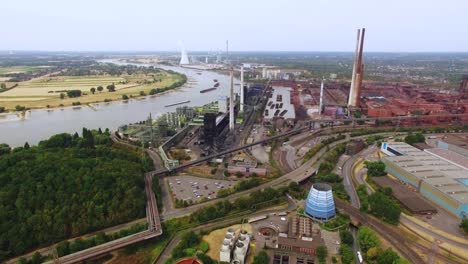 Steel-industry-plant-in-Germany