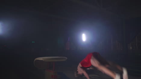 Gymnast-gymnastic-somersault-exercise-HD-slow-motion-video.-Athlete-salto