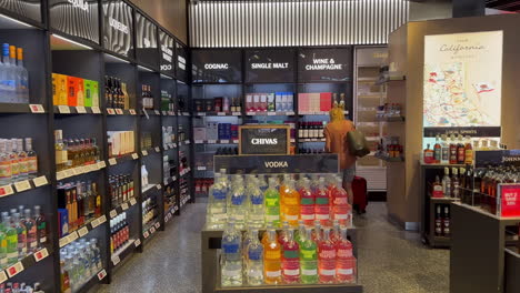 Duty-Free-Alcohol-Store-at-LAX-Airport-on-7-13-2023