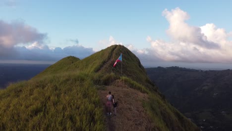 DRONE-VIDEO-CERRO-MIME-IN-PUERTO-RICO-WITH-THE-PUERTO-RICO-FLAG