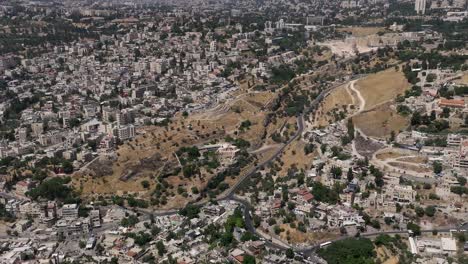 Jerusalemer-Altstadt,-Luftaufnahme