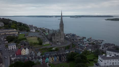 St-Colman’s-Cathedral-Cobh-Aerial-View-Deck-of-Cards-Colourful-Houses-Wide-02