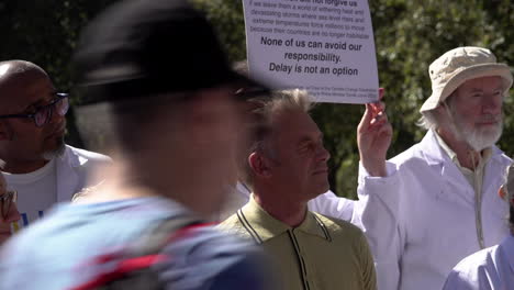 Television-presenter-and-campaigner-Chris-Packham-stands-with-a-group-of-scientists-on-a-protest-calling-for-no-new-oil-or-gas-exploration-or-licences