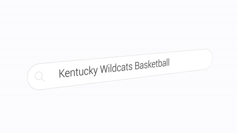 Buscando-Baloncesto-De-Los-Kentucky-Wildcats-En-Internet
