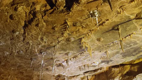 Stalactites-on-Rocky-Cave-Ceiling