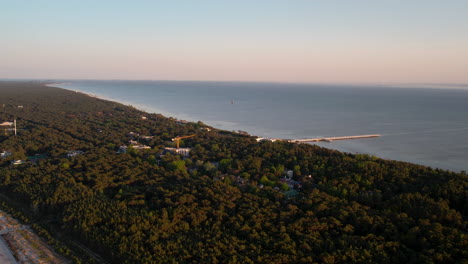 Aerial-view-reveals-hub-of-Jurata-Port-nestled-amidst-picturesque-coastal-landscape