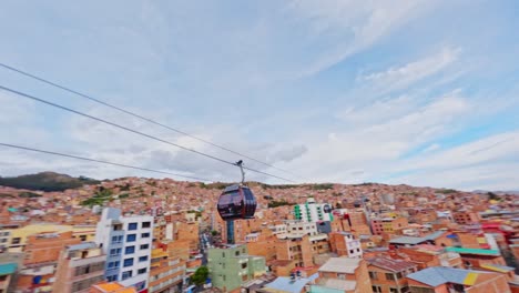 Rare-footage-of-lift,-cable-car,-or-"Teleferico"-in-La-Paz,-Bolivia